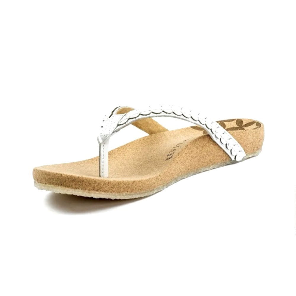 🩴Birkenstock style Leather/Cork Revitalign flip flop sandal - Picture 3 of 3